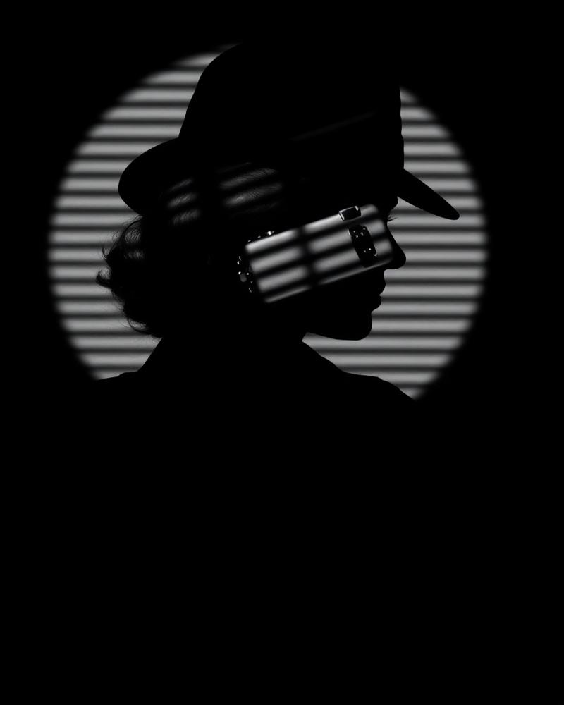 Retrato noir de Camila Verdún Lomba